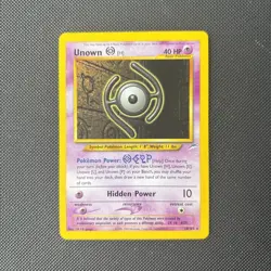 Pokemon Card Neo Destiny Unown H 28/105 - Image 1