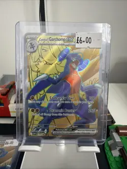 Pokemon TCG Cynthia's Garchomp EX SVP204 Black Star Promo Card 2 - Image 1
