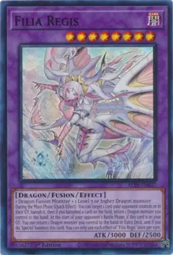 Yugioh! Filia Regis - ALIN-EN037 - Super Rare - 1st Edition Near Mint, English - Image 1