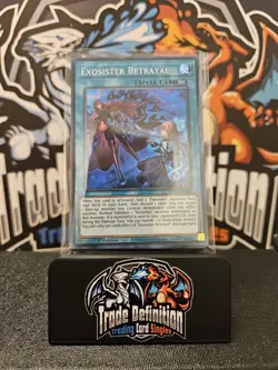 BPRO-EN066 Exosister Betrayal : Super Rare 1st Edition Mint YuGiOh Card - Image 1