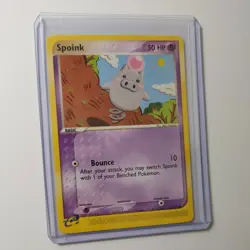 Spoink 73/97 2003 EX Dragon Common Pokemon Trading Card LP-MP - Image 1