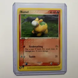 Numel 69/97 2003 EX Dragon Common Pokemon Trading Card LP-MP - Image 1