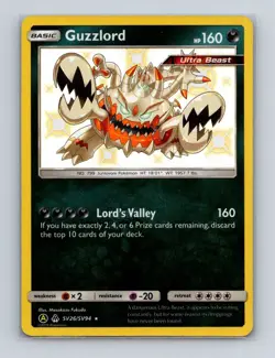 Guzzlord SV26 Pokemon Hidden Fates Shiny Vault Rare Card NM+ - Image 1