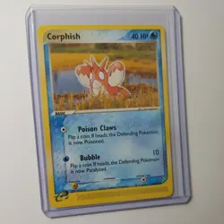 Corphish 52/97 2003 EX Dragon Common Pokemon Trading Card LP-MP - Image 1
