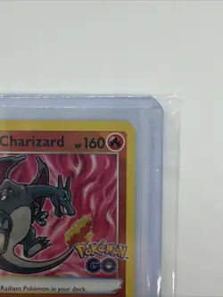 Pokemon Go Radiant Charizard TCG Card Holo Radiant Rare 011/078 - Image 3