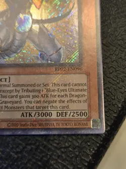 Blue-Eyes Shining Dragon RP02-EN096 Retro Pack 2020 REPRINT SEE PHOTOS - Image 5