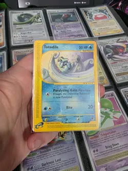 Totodile Expedition Card 135/165, Regular Common Pokemon TCG A202 - Image 3