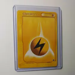Pokemon Card Lightning Energy 163/165 Expedition 2002 E Reader LP-NM - Image 1