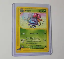 Pokemon Card Gloom 78/165 Uncommon Expedition Base Set LP-NM - Image 1