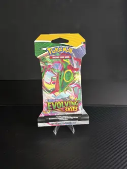 Pokemon Sword & Shield Evolving Skies Booster Pack 10 Cards Rayquaza English - Image 1