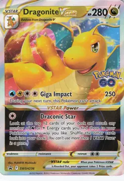 Dragonite VSTAR Holo Promo SWSH: Sword & Shield Promo Cards SWSH236 - Image 1