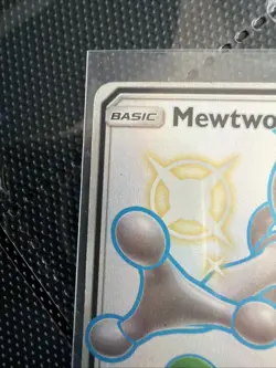 Mewtwo GX Hidden Fates Shiny Vault SV59/SV94 Shiny Holo Full Art Card - Image 3