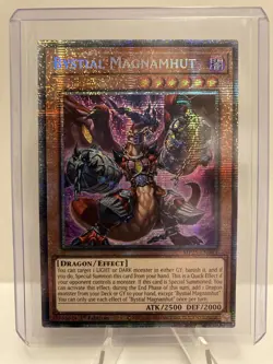 Yu-Gi-Oh! Bystial Magnamhut MP25-EN043 * Starlight Rare * 1st Edition NM - Image 1