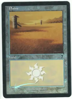 FOIL Plains / Ebene - 7th EDITION (2001) - englisch (excellent -) # 341 - Image 1