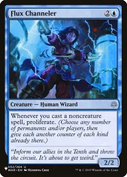 MTG FLUX CHANNELER EXC - INCANALATRICE DEI FLUSSI - TLI - MAGIC - Image 1
