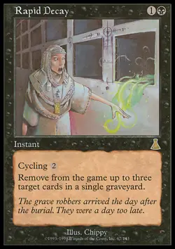 MTG RAPID DECAY EXC - DECOMPOSIZIONE RAPIDA - UD - MAGIC - Image 1