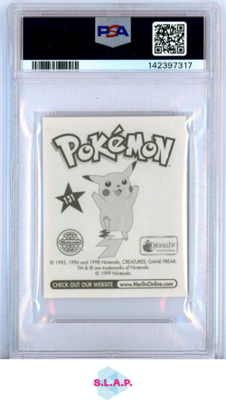 LAPRAS MERLIN POKEMON 1999 131 PSA 7 - Image 2