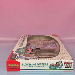 BLOOMING WATERS PREMIUM COLLECTION POKEMON 151 2025 ENGLISH OVP SEALED - Image 4