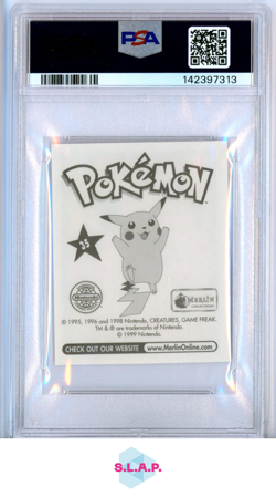 CLEFAIRY MERLIN POKEMON 1999 35 PSA 8 - Image 2