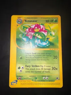 Venusaur 67/165 Expedition Base Set EX Rare Pokemon ENG - Image 1