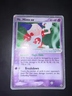 2004 Pokemon EX FireRed & LeafGreen Mr. Mime Holo #110/112 Eng - Image 1