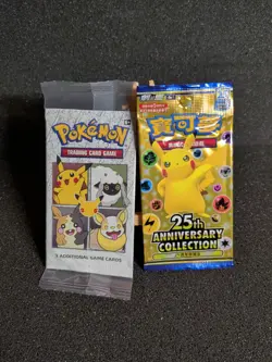 Pokemon 25 Years Special Booster Pack Collection Set *Ovp* Sealed New Pikachu - Image 1