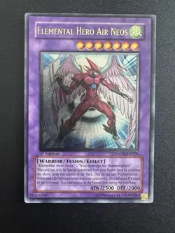 Elemental Hero Air Neos STON-EN034 Ultimate Rare 1st Edition LP - Image 1