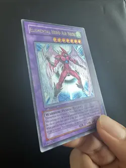 Elemental Hero Air Neos STON-EN034 Ultimate Rare 1st Edition LP - Image 3