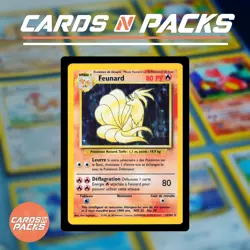 Carte Pokemon Feunard 12/102 HOLO Set de Base Edition 2 LP 🇫🇷🔥 - Image 1