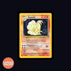 Carte Pokemon Feunard 12/102 HOLO Set de Base Edition 2 LP 🇫🇷🔥 - Image 2