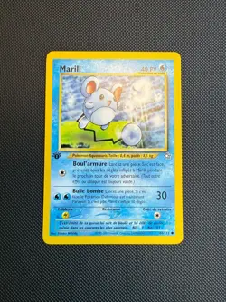 POKEMON - CARTE - MARILL 66/111 - NEO GENESIS EDITION 1 - NM - FR - Image 1