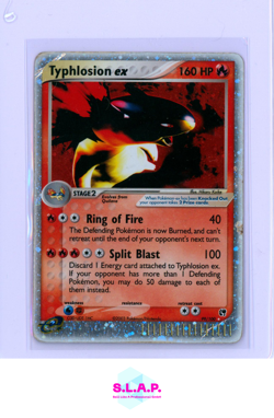 TYPHLOSION EX POKEMON 99/100 2003 EX SANDSTORM HOLO ENGLISH - Image 1