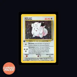 Carte Pokemon Melofee 5/102 HOLO Set de Base Edition 1 Exc. 🇫🇷🔥 - Image 2