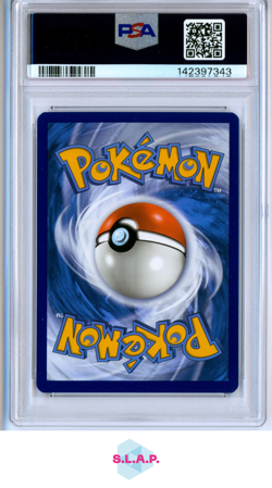 FLORAGATO ILLUSTRATION RARE POKEMON GERMAN PAL DE-PALDEA EVOLVED 2023 197 PSA 8 - Image 2