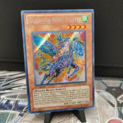Gladiator Beast Equeste LCGX-EN251 - 1st edition Secret Rare LCGX LP/NM - Image 1