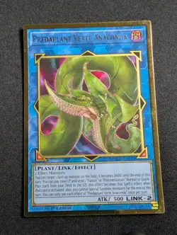 Yugioh - Predaplant Verte Anaconda MGED-EN036 1st Premium Gold Rare NM - Image 1