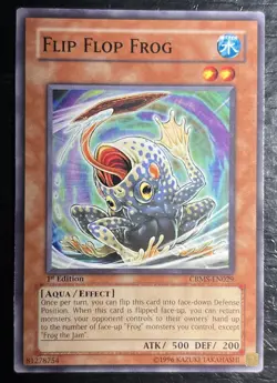 3x Flip Flop Frog CRMS-EN029 Crimson Crisis 1st Edition LP Playset - Image 2
