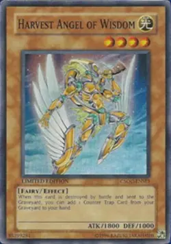Yugioh! LP Harvest Angel of Wisdom - CSOC-ENSE1 - Super Rare - Limited Edition L - Image 1