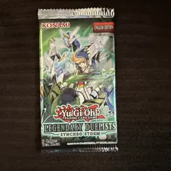 Yu-Gi-Oh TCG Legendary Duelists: Synchro Storm Booster Pack - Image 1