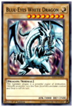 Blue-Eyes White Dragon LED3-EN006 1st Common YUGIOH - Image 1