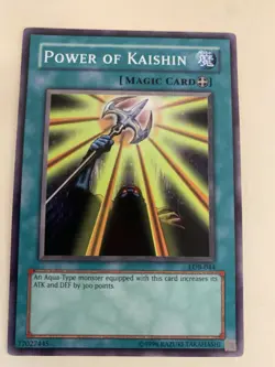 Yu-Gi-Oh! TCG Power of Kaishin Legend of Blue Eyes White Dragon LOB-044... - Image 1