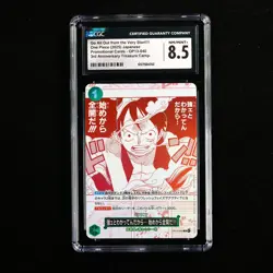 CGC 8.5 NM/MINT+ 2025 One Piece JPN Go All Out From the Very Start OP13-040 R - Image 2