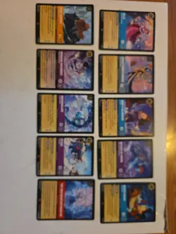 Disney Lorcana Lot Of 30 Holos ( Sr, Rares, Foils) Foils First Picture - Image 2