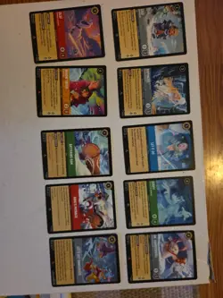 Disney Lorcana Lot Of 30 Holos ( Sr, Rares, Foils) Foils First Picture - Image 3