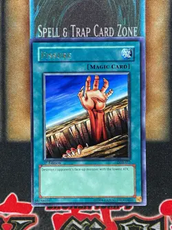 Yugioh Fissure LOB-057 Rare 1st Ed ASIAN ENGLISH LP - Image 1