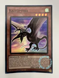 "Kaitoptera" MZMI-EN012 (SR) Yu-Gi-Oh! Maze of Millennia NM - Image 1