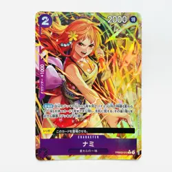 Nami PRB02-012 R Alt Art Parallel One Piece Card The Best Vol.2 PRB-02 Japanese - Image 2