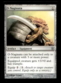 O-Naginata Saviors of Kamigawa MTG Magic the Gathering Card - Image 1