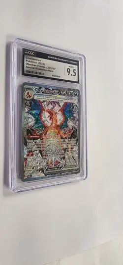 CGC 9.5 Pokemon Card: Charizard ex 223/197 - Image 3