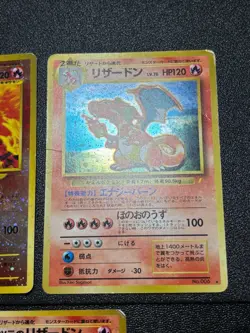 (MP) 5set Charizard Base set & CD Promo & Dark Japanese Pokemon Card - Image 4